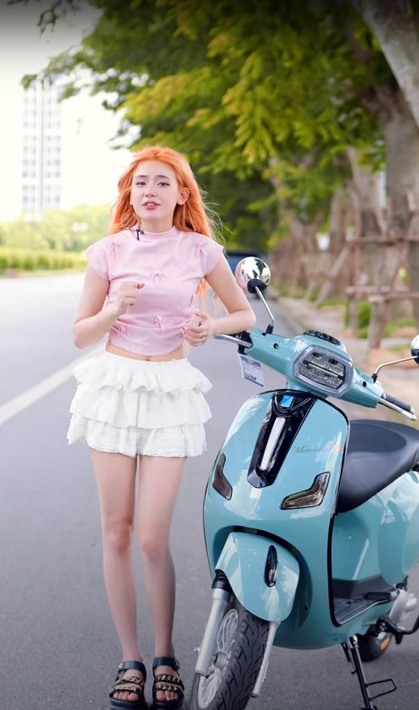 xe máy điện vespa vr3 motor thái